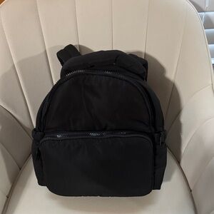 Classic Black Men's Backpack - Minimalist Everyday Bag